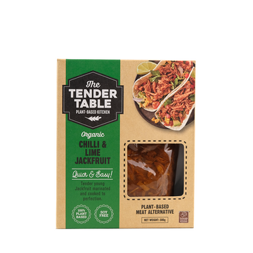 The Tender Table – Organic Chilli & Lime Jackfruit Meat