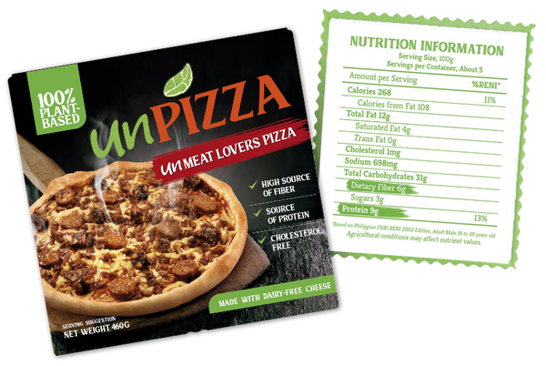 unPIZZA — Meat-Free Unmeat Lovers Pizza