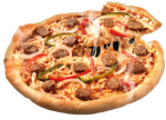 unPIZZA — Meat-Free Sausage and Pepper Pizza