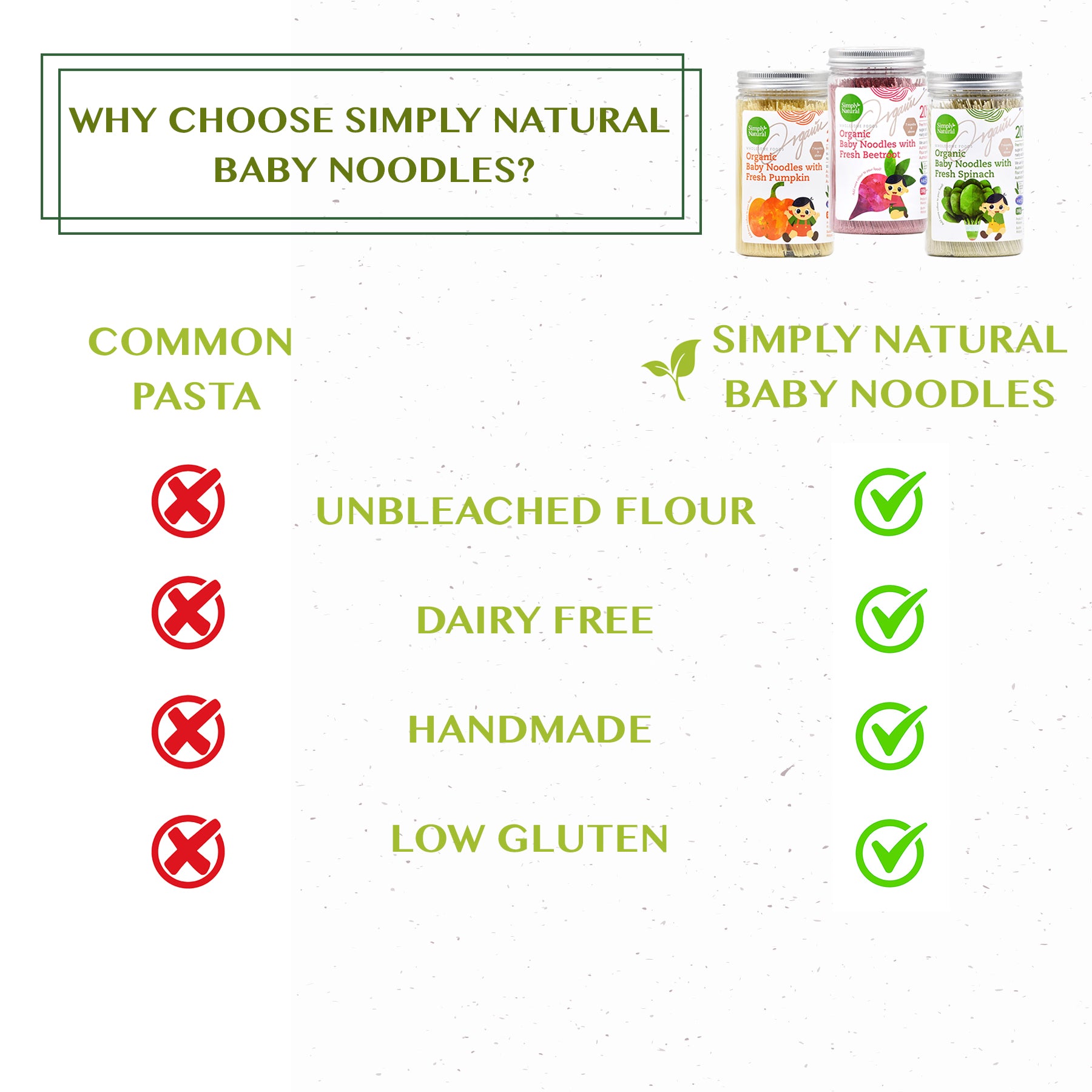 Simply Natural — Organic Baby Noodles with Fresh Pumpkin