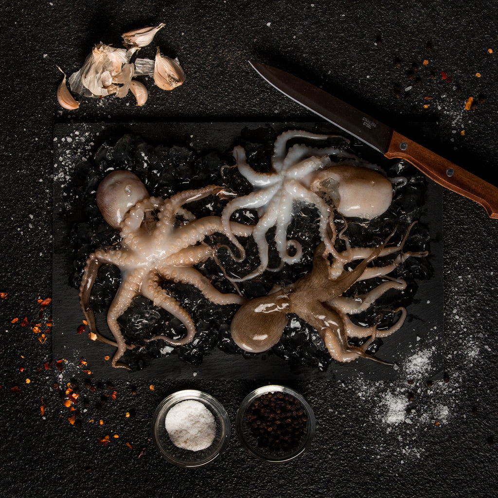 Wild Caught – Whole Cleaned Mini Octopus