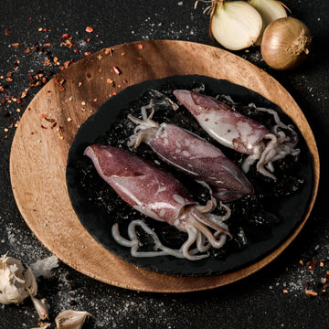 Wild Caught – Whole Cleaned Squid
