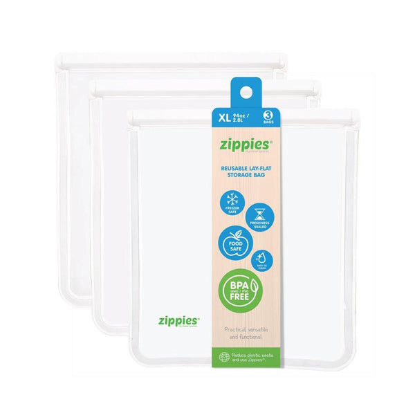 Zippies – Reusable Lay-Flat Storage Bags
