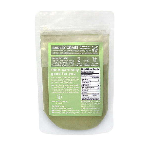 Naturally Good – Barley Grass Powder