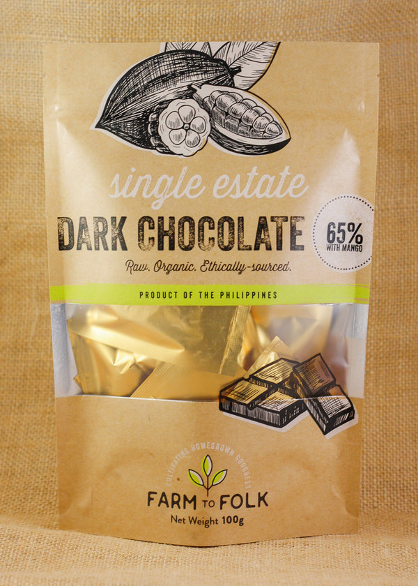 Farm To Folk – 65% Dark Chocolate W/ Mango