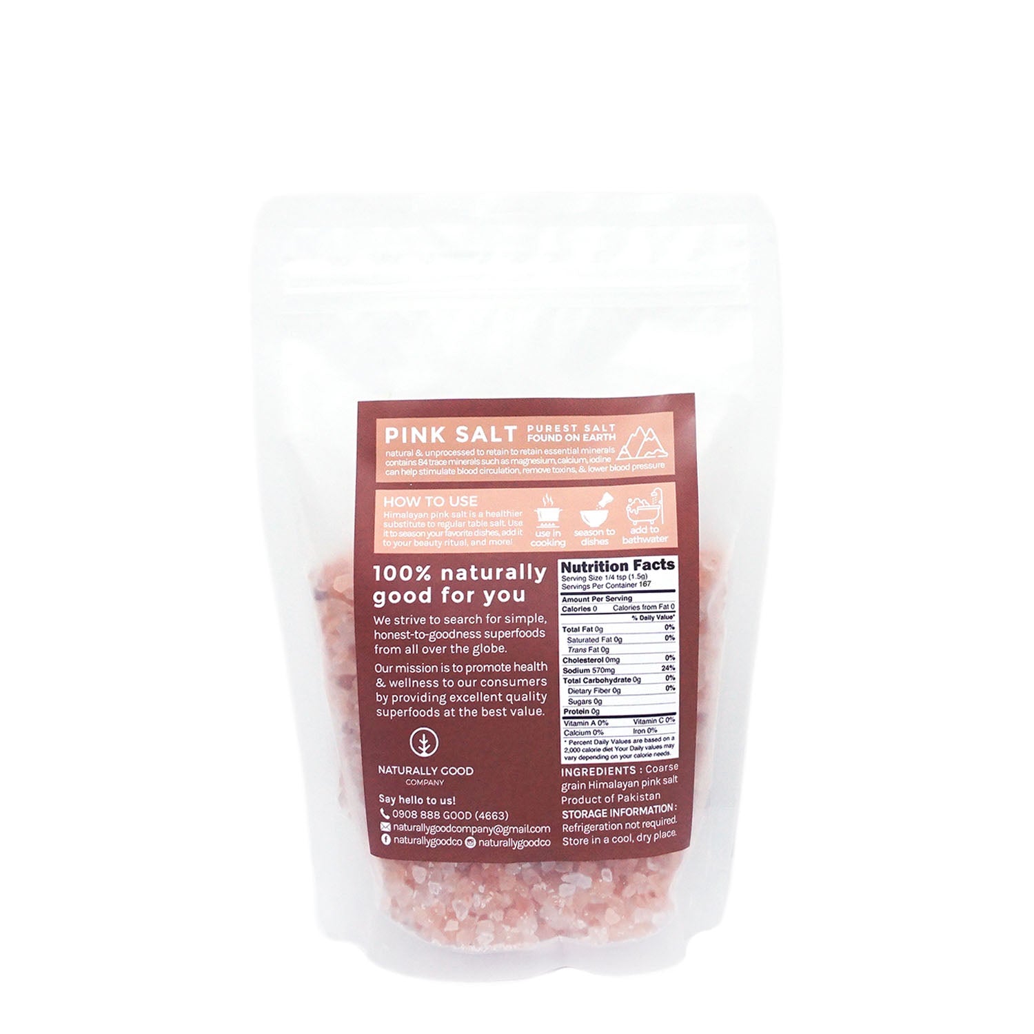 Naturally Good – Himalayan Pink Salt | Real Food PH