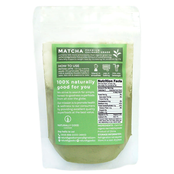 Naturally Good – Matcha Powder