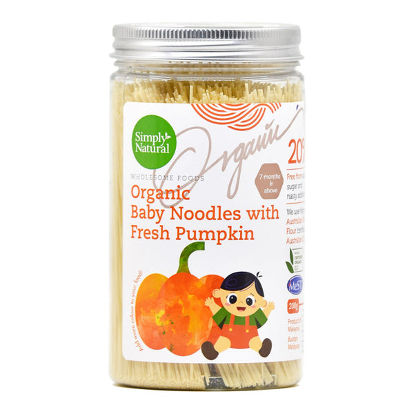 Simply Natural — Organic Baby Noodles with Fresh Pumpkin