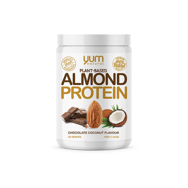 Yum Natural – Almond Protein Powder (Chocolate Coconut)